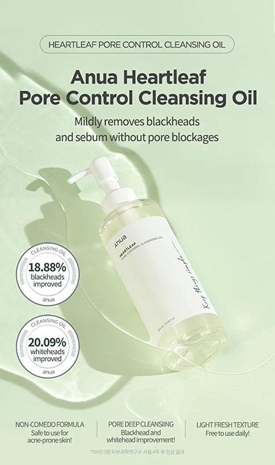 Anua - Heartleaf Pore Control Cleansing Oil