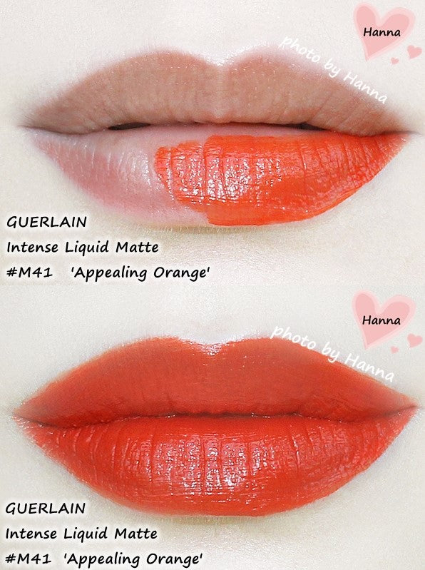 GUERLAIN - Intense Liquid Matte-M41 Appealing Orange