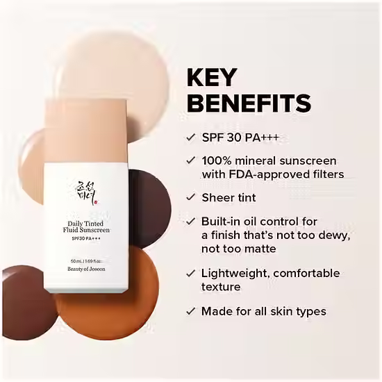 Beauty of Joseon - Daily Tinted Fluid Sunscreen