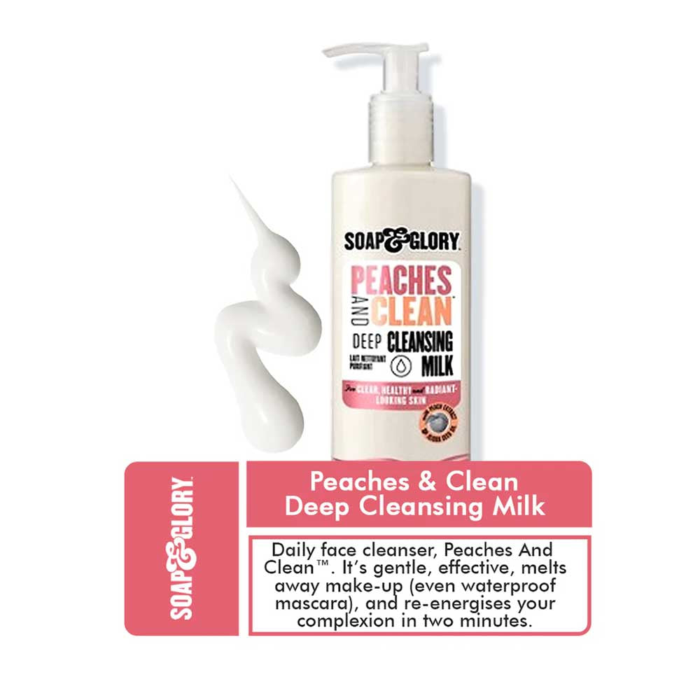 Soap & Glory Peaches & Clean Deep Cleansing Milk