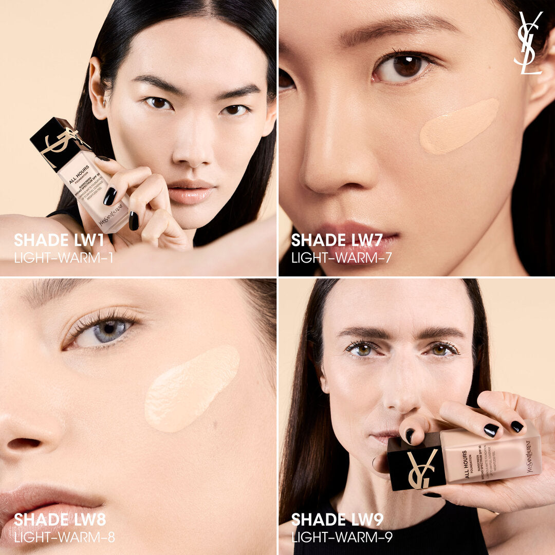 YSL All Hours Foundation LW8 – 24H Full Coverage with a Luminous Matte Finish