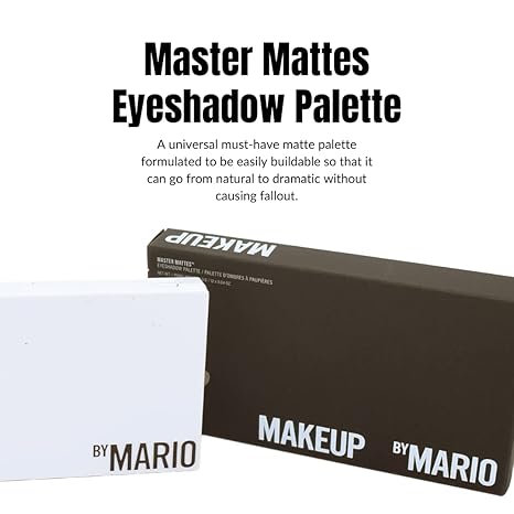 Makeup By Mario | Master Mattes Eyeshadow Palette: The Original