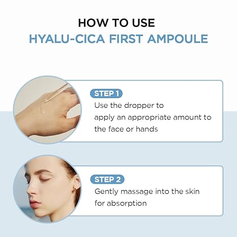 SKIN1004 Hyalu-CICA First Ampoule 3.38 fl. oz, 100ml, Soothing Hydration Dry Skin