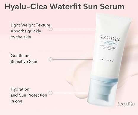 SKIN1004 Madagascar Centella Hyalu-Cica Water-Fit Sun Serum SPF50+ PA++++ (50ml)