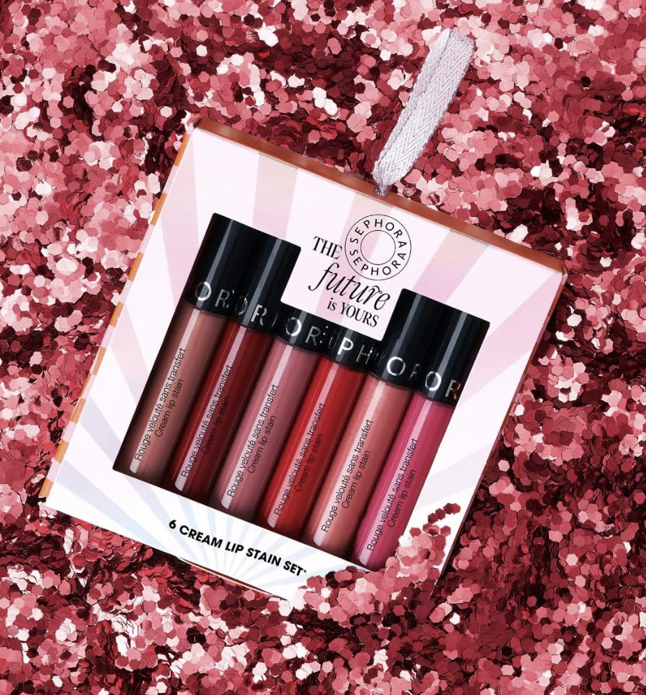 Sephora Cream Lip Stain Collection Set of 6