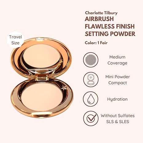Charlotte Tilbury Airbrush Flawless Finish Setting Powder (Mini)