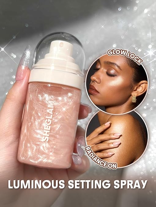SHEGLAM Light Me Up Luminous Waterproof Makeup Long Lasting Setting Spray