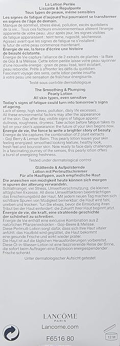 Lancôme | Energie De Vie | LA Lotion Perlee-The Smoothing And Plumping Pearly Lotion
