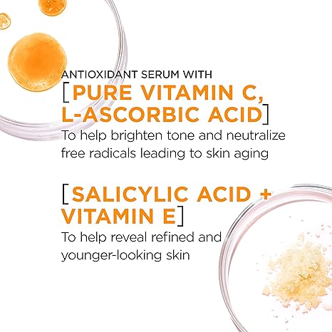 L'Oréal Paris Revitalift 12% Pure Vitamin C + E + Salicylic Acid Serum