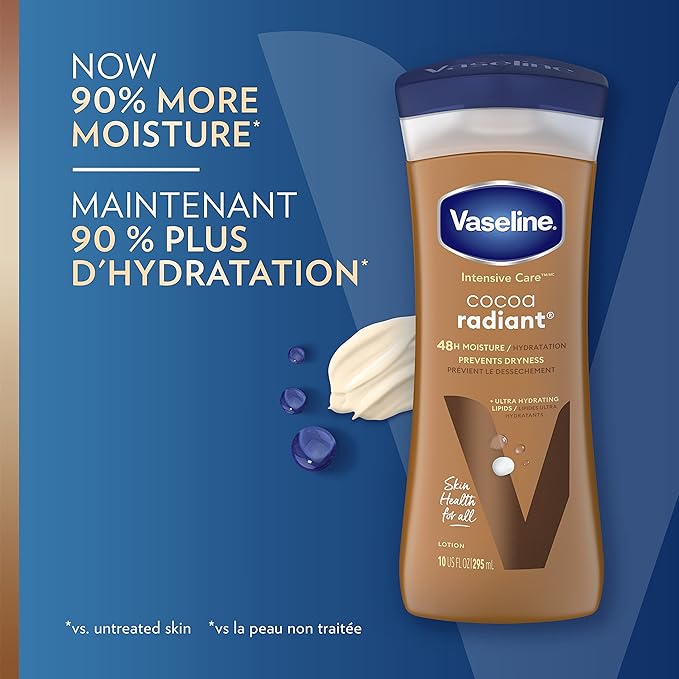 Vaseline Intensive Care™ Cocoa Radiant Body Lotion for Dry Skin