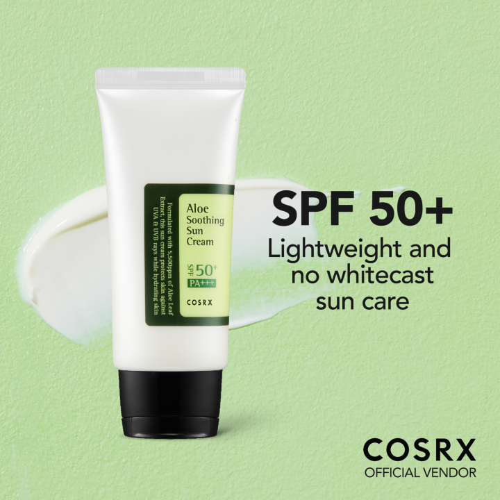 Cosrx Aloe Soothing Sun Cream SPF 50+ PA+++