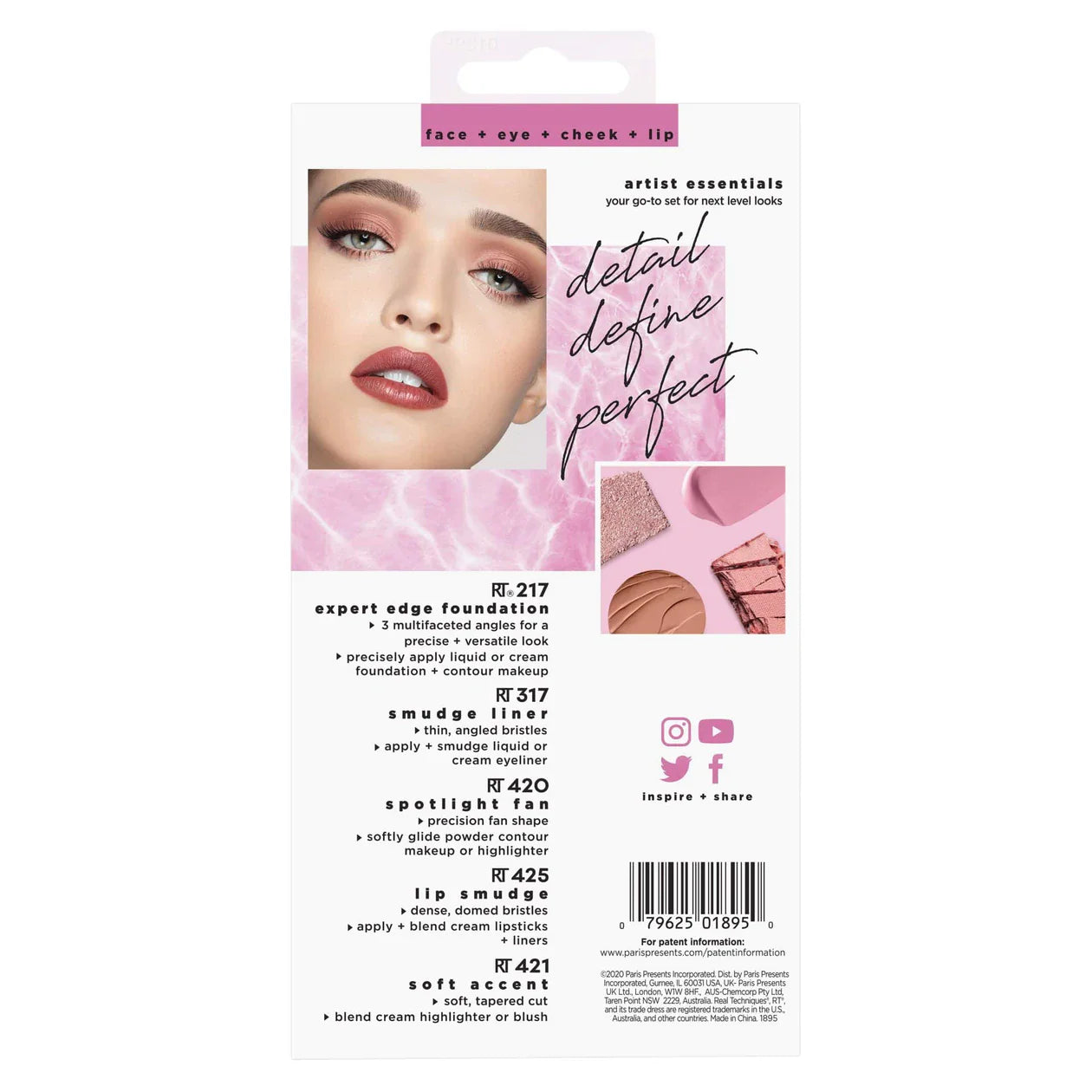 Real Techniques | Artist Essentials Makeup Brush Set