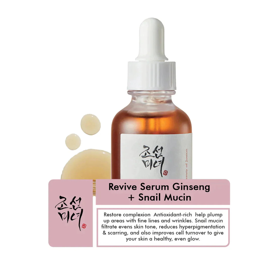 Beauty Of Joseon Revive Serum Ginseng + Snail Mucin