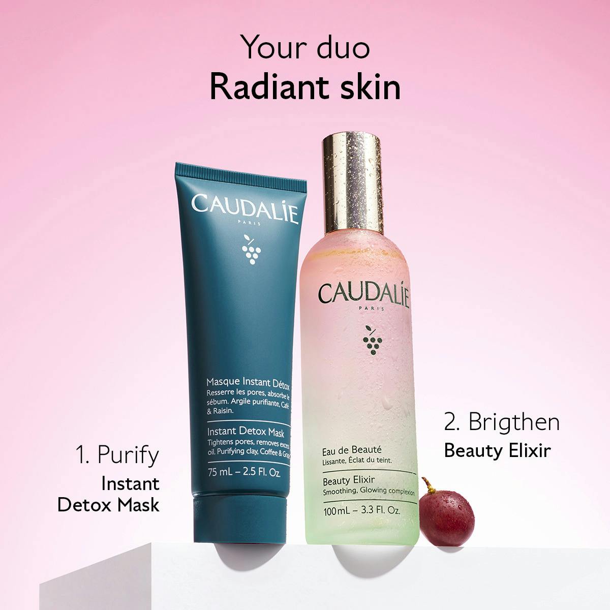 Caudalie Beauty Elixir & Detox Set