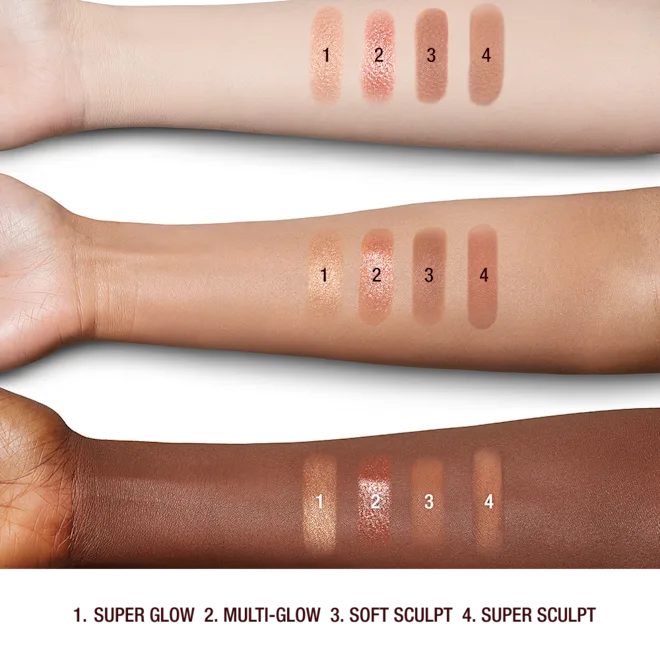 Charlote Tilbury-NUDEGASM FACE PALETTE FACE PALETTE