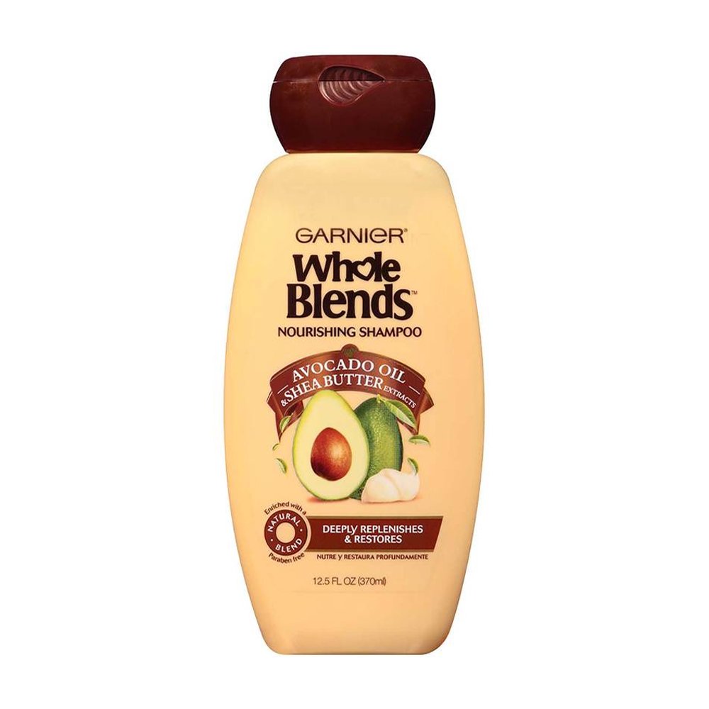 Garnier Whole Blends Nourishing Shampoo with Avocado Oil & Shea Butter Extracts