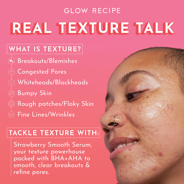 Glow Recipe Strawberry Smooth BHA + AHA Salicylic Acid Serum