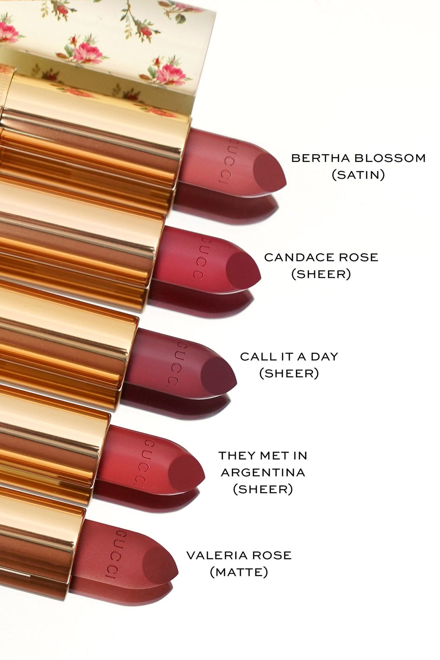 GUCCI 25* Goldie Red, Rouge à Lèvres Mat Lipstick (without box)