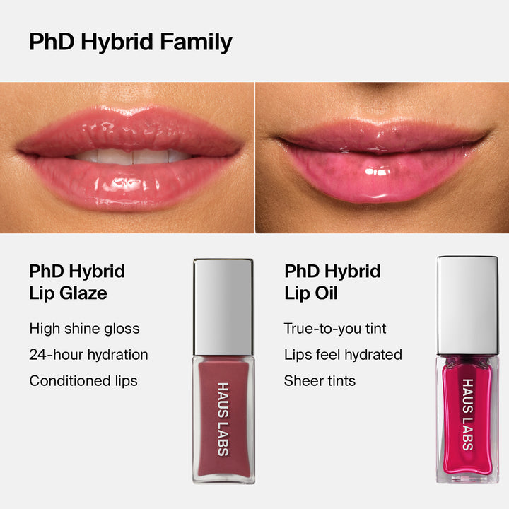 Haus Labs PhD Hybrid Lip Glaze Plumping Gloss