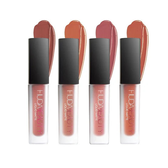 HUDA BEAUTY - Pretty Grunge Liquid Matte Lip Quad(4*1.9ml)
