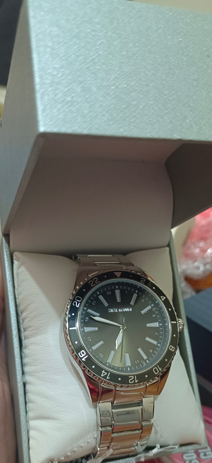 Steve Madden | Men's Silver Tone Watch