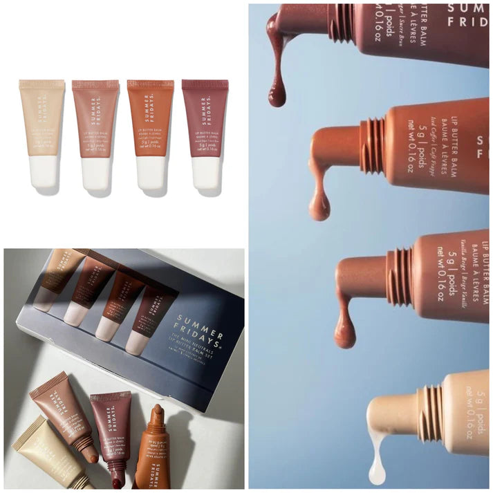 Summer Fridays - The Mini Neutrals Lip Butter Balm Set
