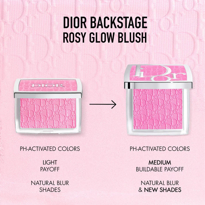 DIOR - Rosy Glow Powder Blush - 001 PINK