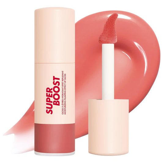 MAKE UP FOR EVER - Super Boost Moisturizing & Plumping Lip Gloss - 10 JUICY PEACH