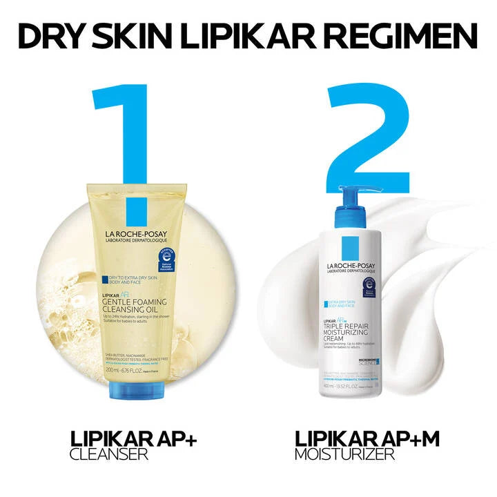 La Roche-Posay Lipikar AP+ Gentle Foaming Cleansing Oil