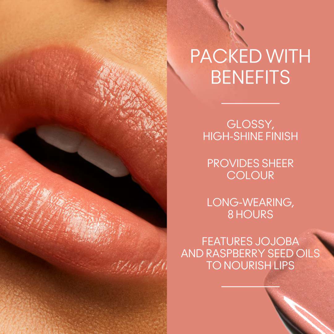 MAC Cosmetics-Lustreglass Sheer-Shine Lipstick-Thanks Its Mac