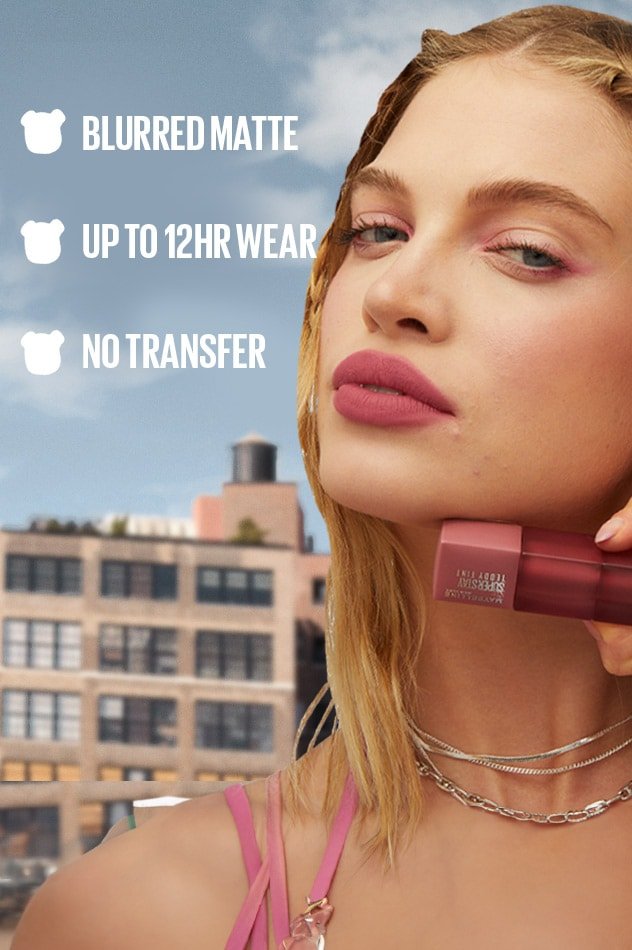 MAYBELLINE -Super Stay Teddy Tint Blurred Matte Lip Tint