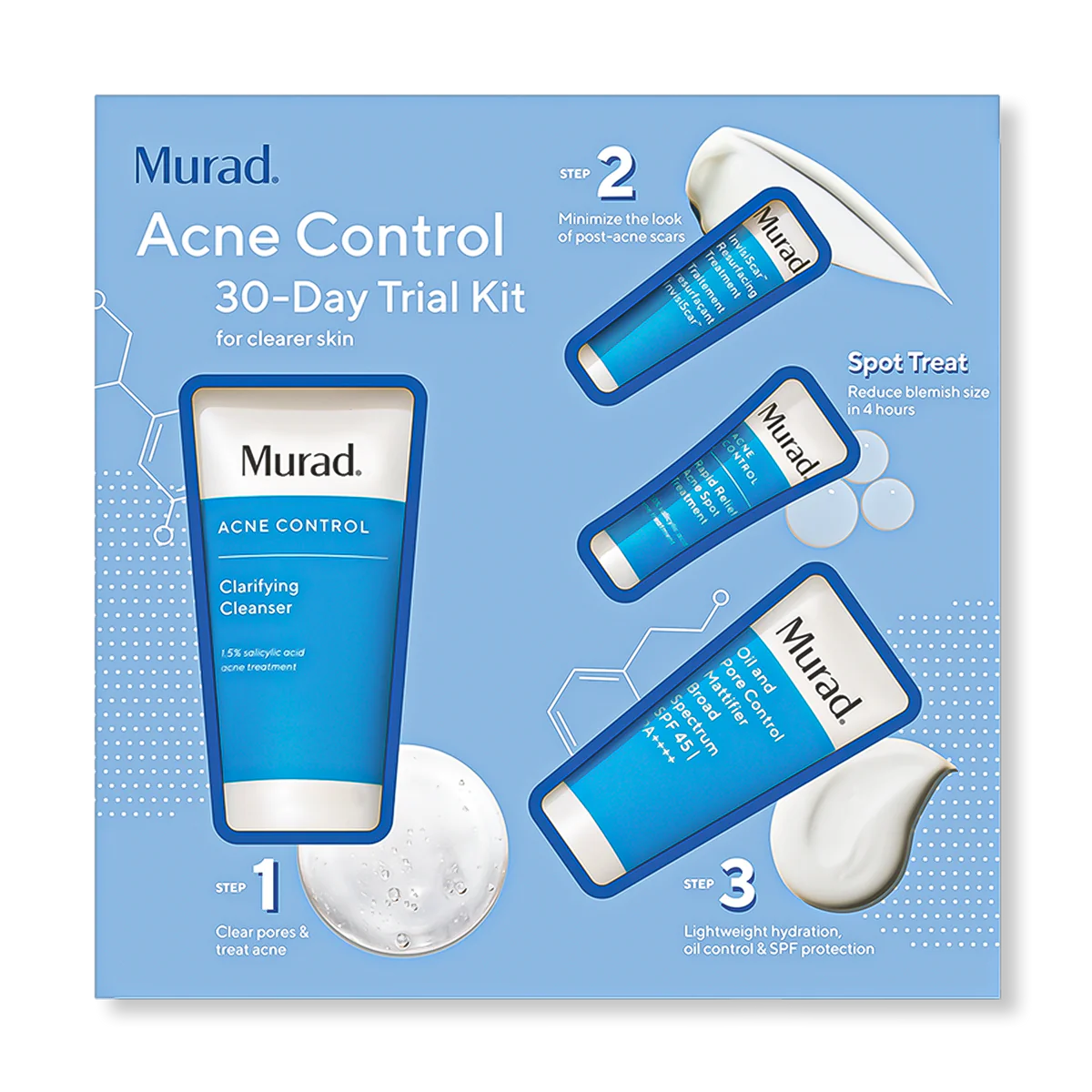 Murad Acne Control 30-Day Trial Kit for Clearer Skin