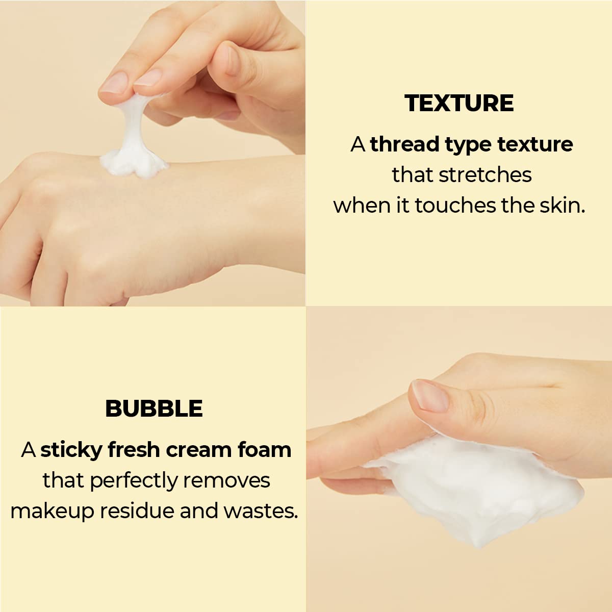Numbuzin-No.2 Cleansing Foam-Deep Clean Fresh Cream Cleanser-4.05 fl. oz