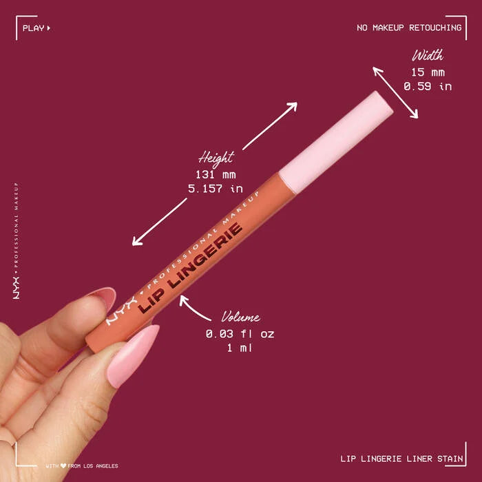 NYX Professional Makeup Lip Lingerie Lip Liner Stain