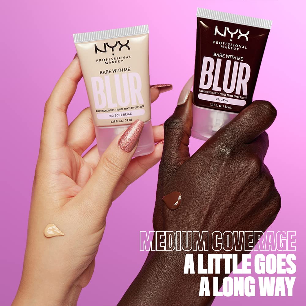 NYX-PROFESSIONAL MAKEUP Bare With Me Blur Skin Tint Foundation 1.01 Fl Oz