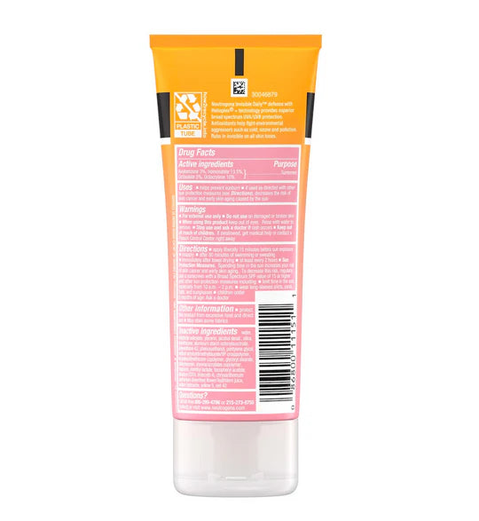 NEUTROGENA-Invisible Daily Defense Sunscreen Lotion Spf 60+