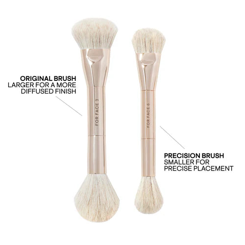 PATRICK TA Dual Ended precision face Blush Brush