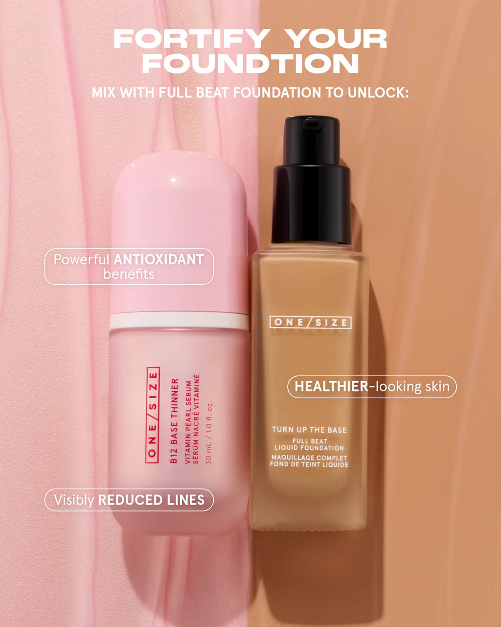 ONE/SIZE B12 Base Thinner Vitamin Pearl Serum