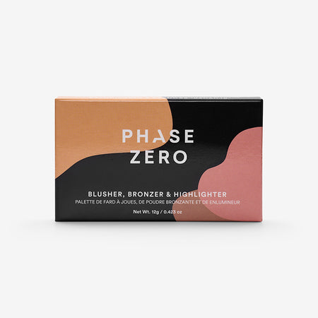 Phase Zero Makeup | Blush & Bronzer Trio