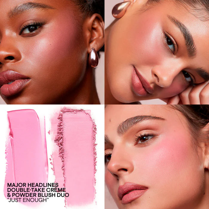 PATRICK TA BEAUTY - MAJOR HEADLINES DOUBLE-TAKE CRÈME & POWDER BLUSH DUO