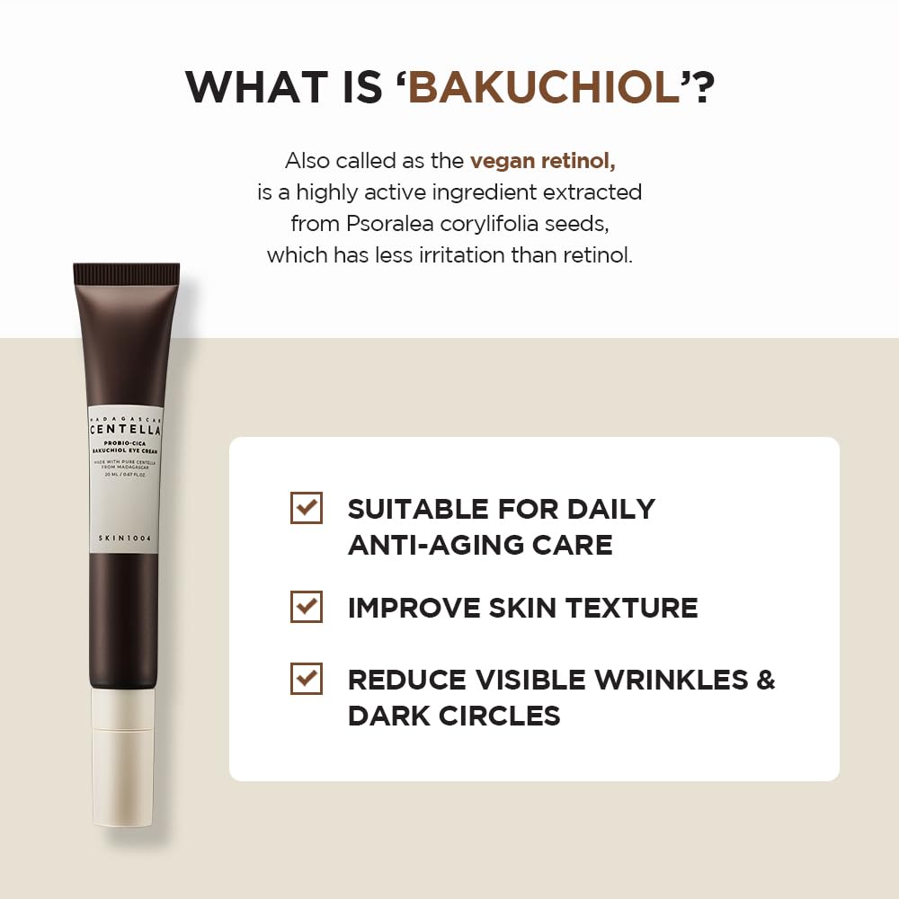 SKIN1004-Madagascar Centella-Probio-Cica Bakuchiol Eye Cream 0.68 fl.oz (20ml)
