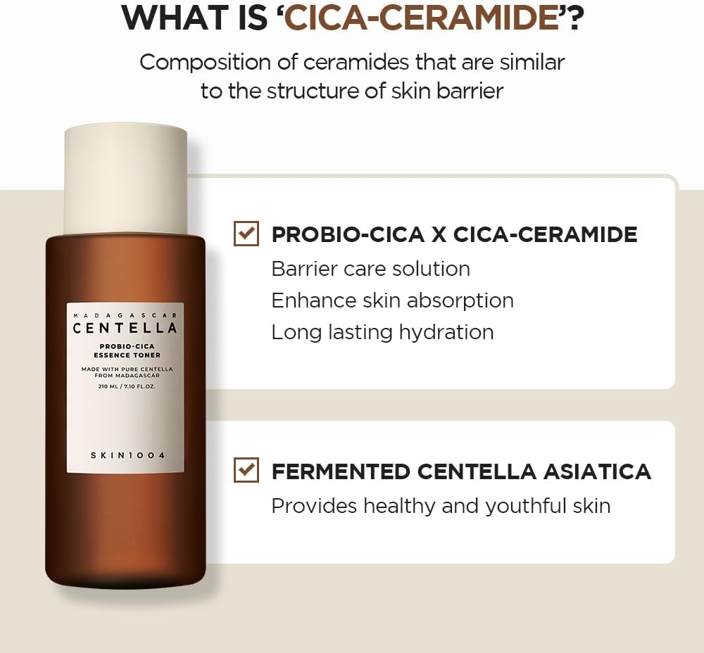 SKIN1004-Madagascar Centella Probio-CICA Essence Toner 7.10 fl.oz, 210ml