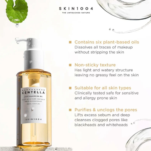 SKIN1004 | Madagascar Centella Light Cleansing Oil 
