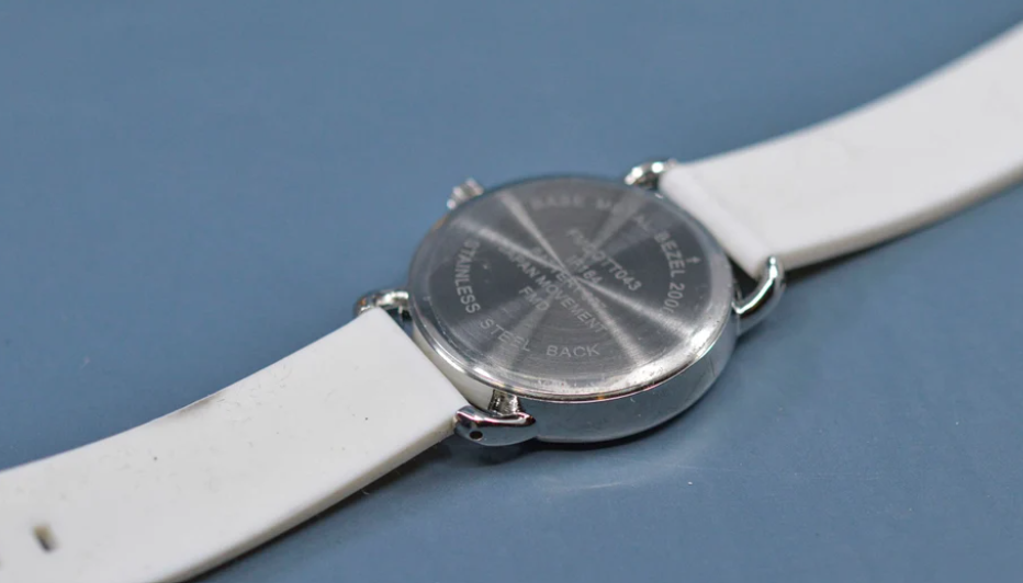 Time and Tru Crystal Accents Ladies Watch