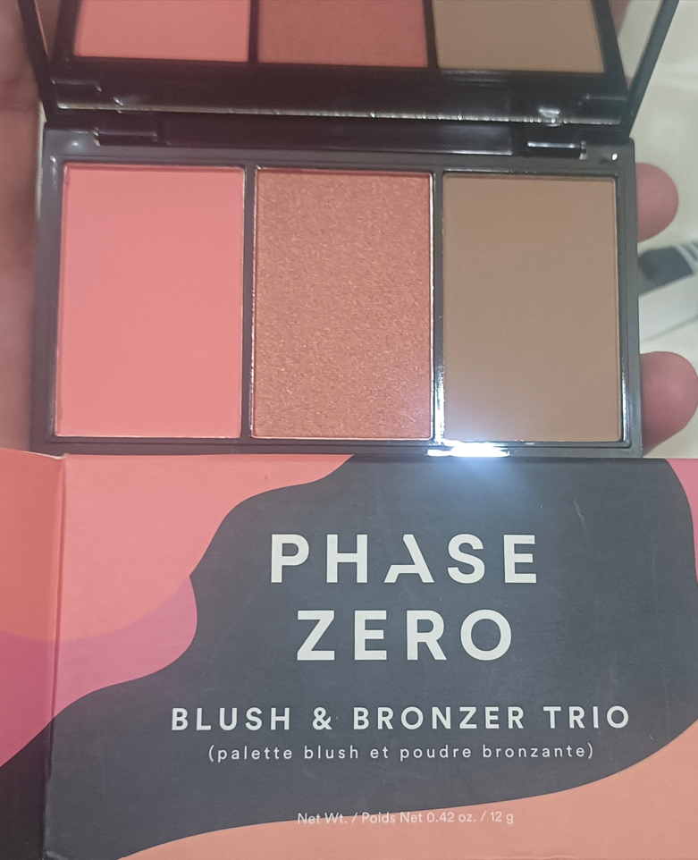 Phase Zero Makeup | Blush & Bronzer Trio