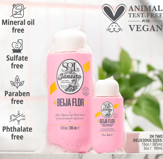 Sol De Janeiro | Beija Flor | Skin Renewing Body Wash