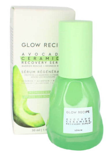 Glow Recipe | Avocado Ceramide Recovery Serum | Barrier Rescue + Redness Relief