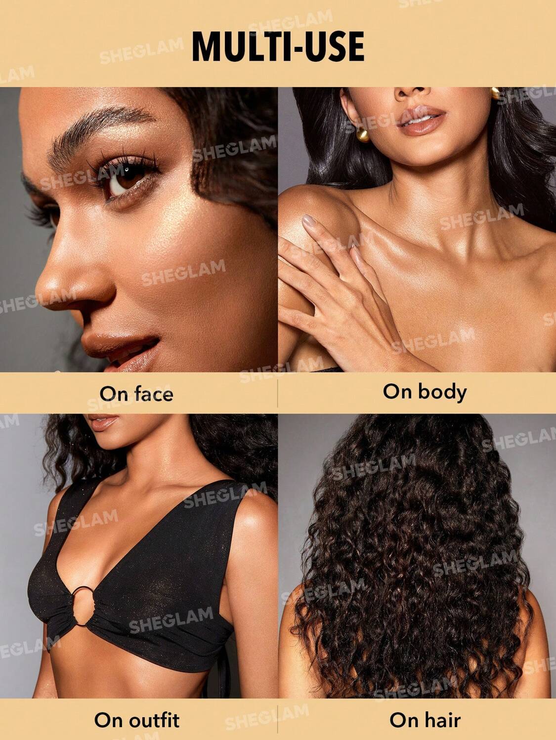 SHEGLAM-Go Go Glow Highlighting Body Glitter Mist