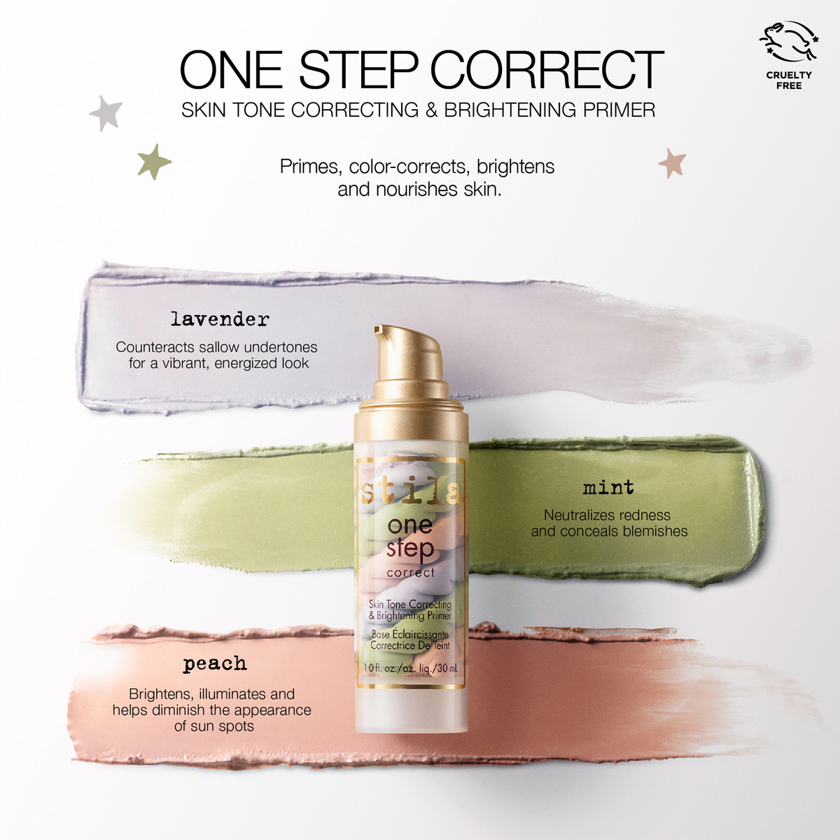 Stila One Step Correct Skin Tone Correcting & Brightening Primer