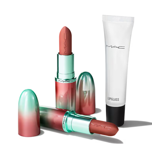 MAC Cosmetics M·A·Cx Macximal to the Future Lip Gloss + Matte Lipstick Gift Set